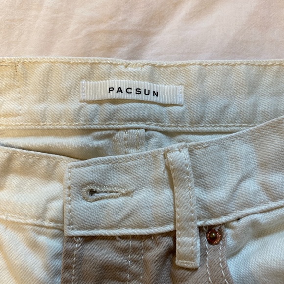 Pacsun Cream/Tan Jeans, size 26 - Picture 4 of 4